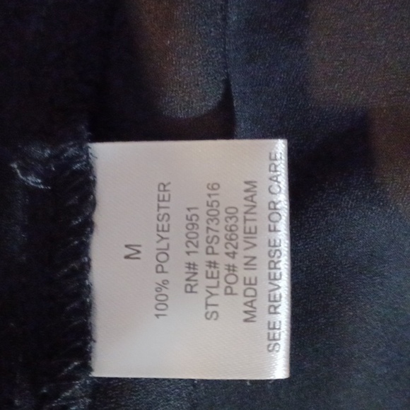 PINK ROSE, BLACK SCUBA HALTER DRESS, SIZE MEDIUM. NWOT. - Picture 5 of 5